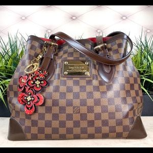 Authentic Louis Vuitton Hempstead MM Damien Ebene